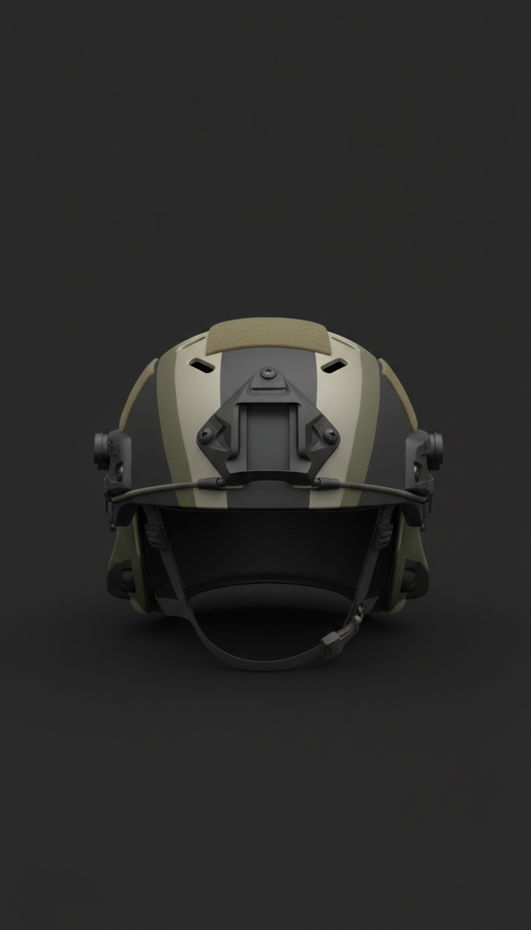 Ballistic Combat Helmet, Composite Shell