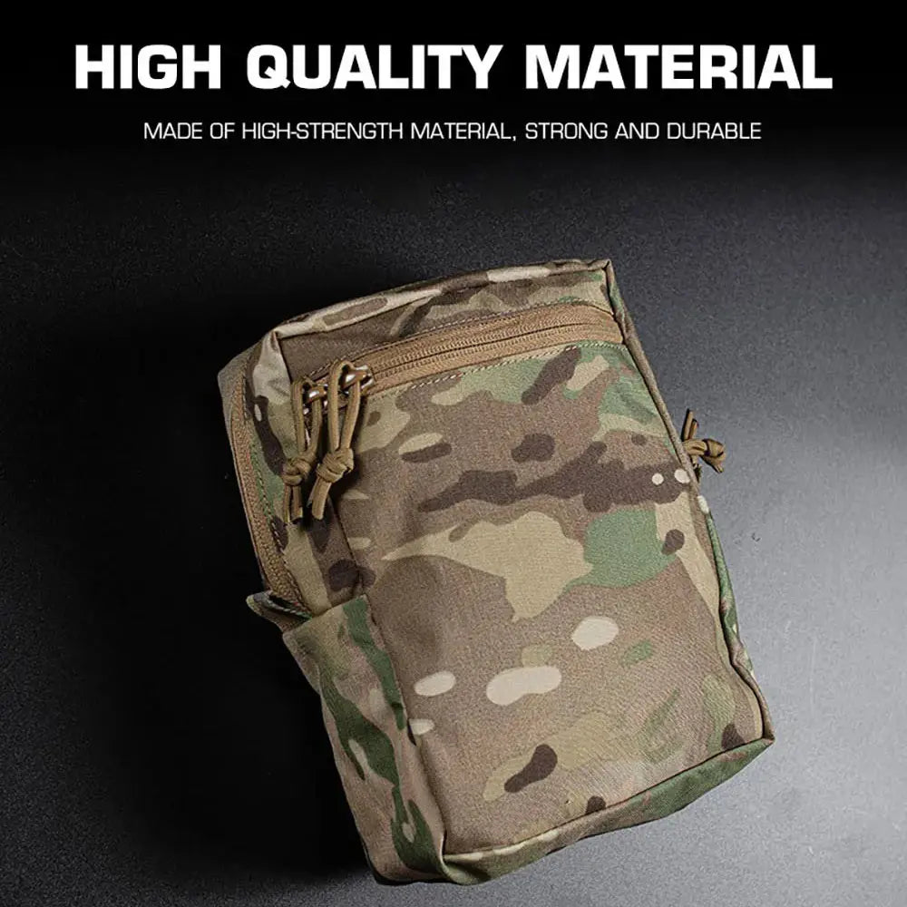 SINAIRSOFT Tactical Molle Pouch Tall General Purpose Utility GP Pouch Storage Bag