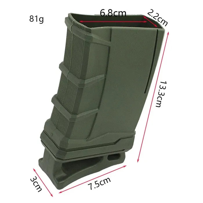 SINAIRSOFT Tactical Rubber Case M4 M16 Fast Magazine Holster 5.56 Protective Sleeve