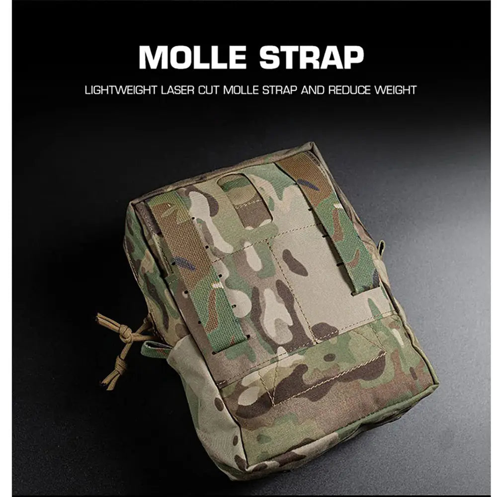 SINAIRSOFT Tactical Molle Pouch Tall General Purpose Utility GP Pouch Storage Bag