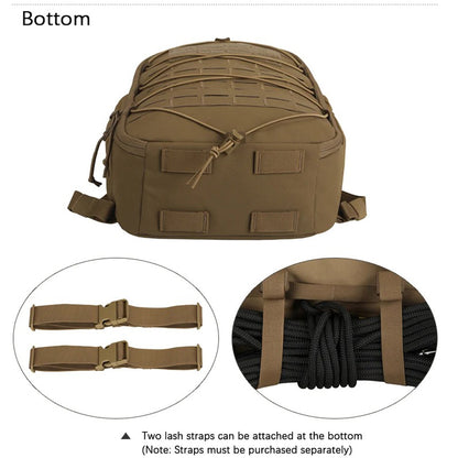 SINAIRSOFT Multifunctional Tactical Daypack Camping Hiking Travel Backpack
