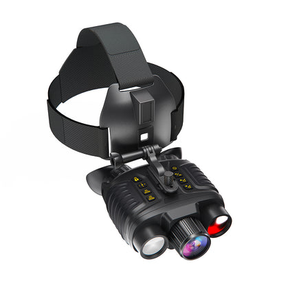 SINAIRSOFT Digital Infrared Night Vision Binoculars 4K 3D Head Mounted Goggles 8X Zoom 300M
