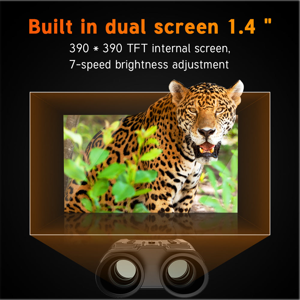 SINAIRSOFT Night-Vision Goggles Telescope Helmet Binoculars 3M 1080P Sensor Video/Audio