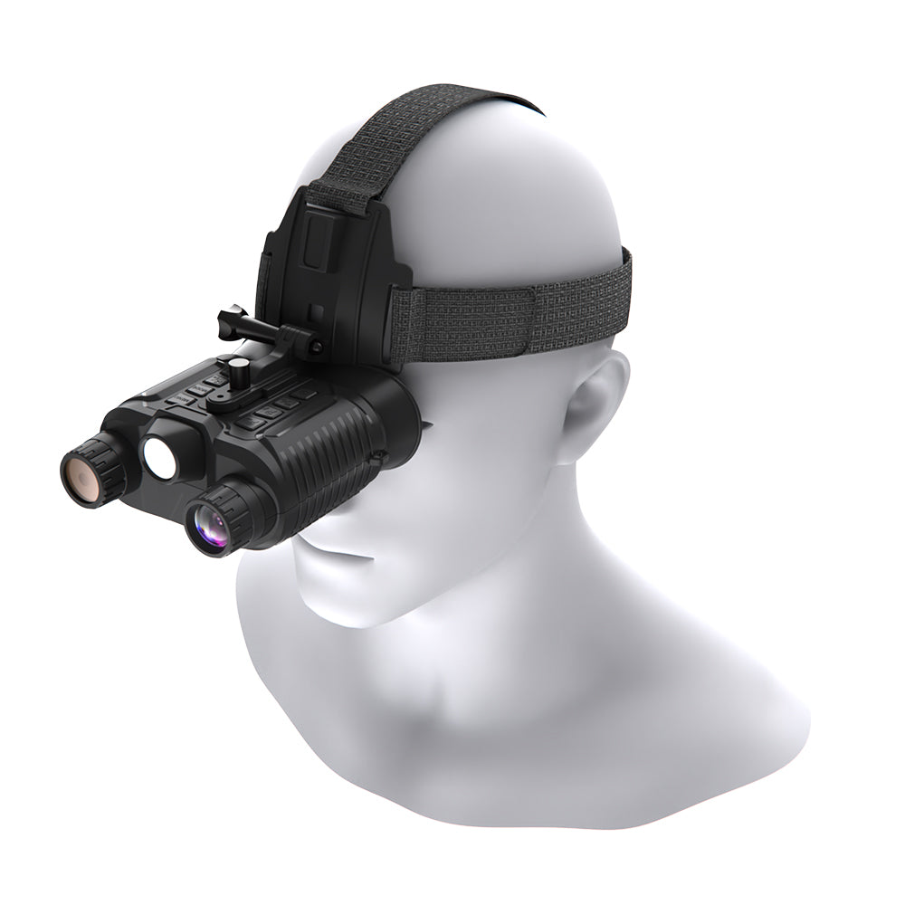 SINAIRSOFT New 4K UHD Helmet Mounted Night Vision Binoculars 36MP Head Mounted