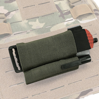 SINAIRSOFT Tactical Tournique Holder TQ Pouch Elastic Band Hook&Loop Belt Tournique bag