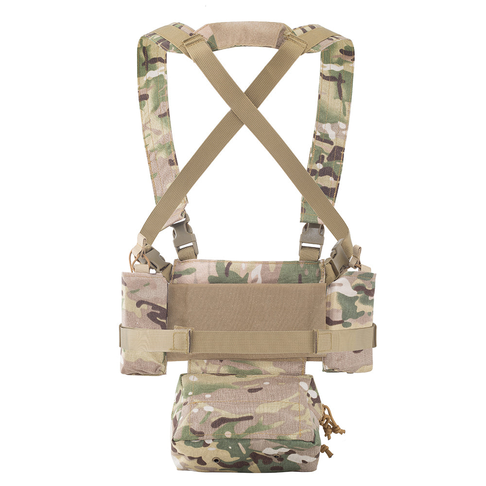 SINAIRSOFT MK3 Tactical Chest Mount Hunting Vest with SACK Bag H Strap