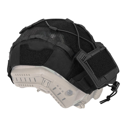 SINAIRSOFT Tactical Helmet Cover For FAST Helmet NVG Battery Pouch