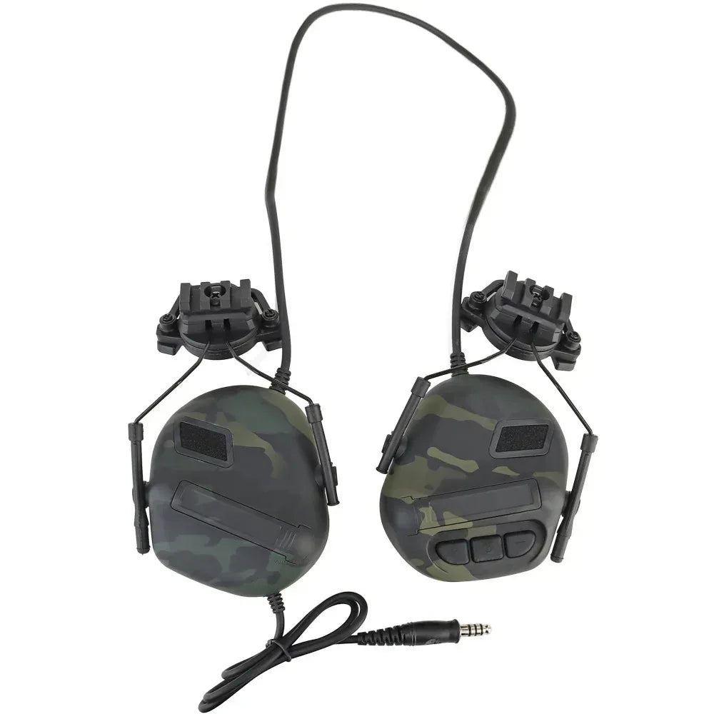 سماعة رأس تكتيكية SINAIRSOFT Gen 5 بوظيفة التقاط الصوت وتقليل الضوضاء