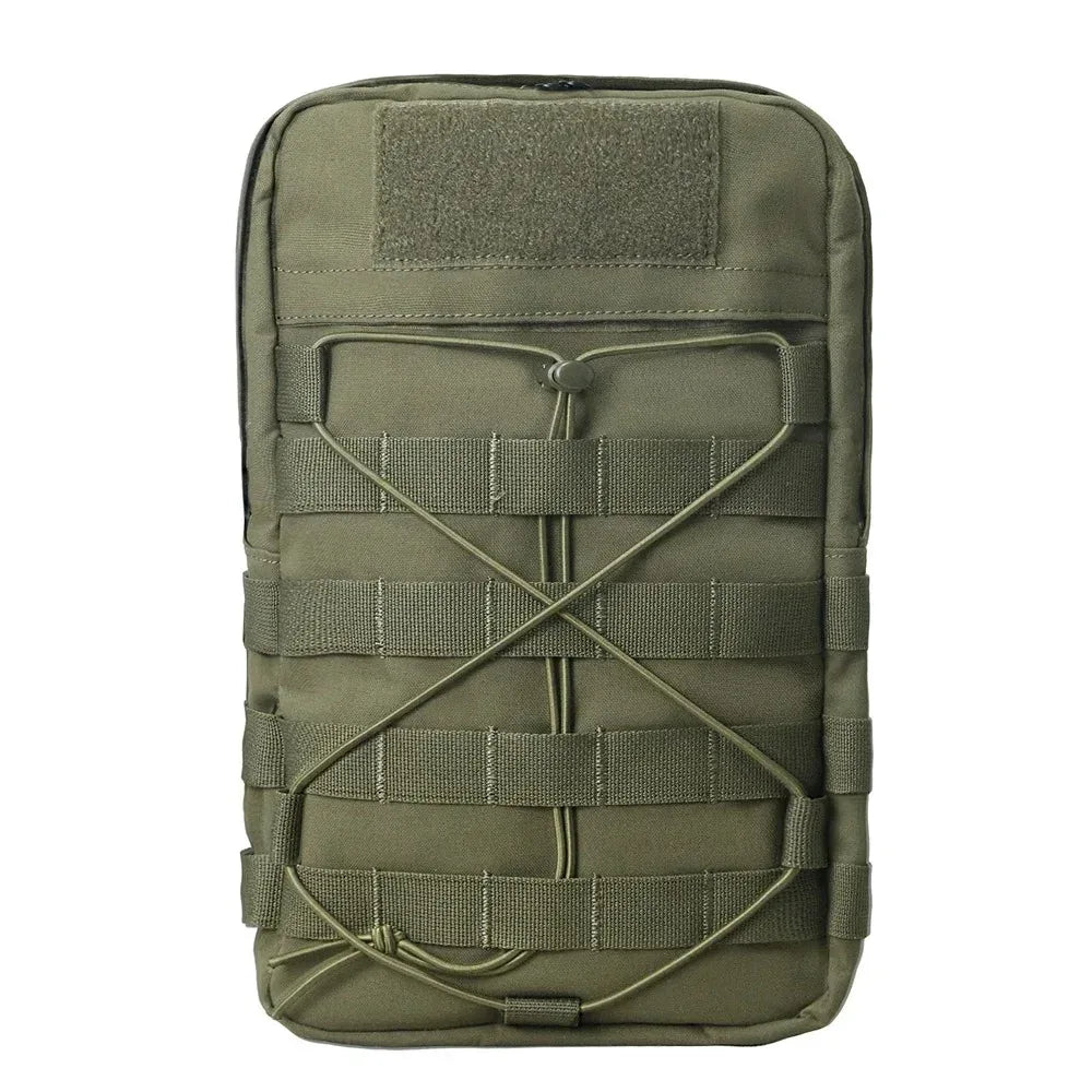 حقيبة إكسسوارات توسيع Airsoft بسوستة خلفية على اللوح الخلفي من SINAIRSOFT
