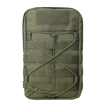 SINAIRSOFT Tactical Vest Back Panel Zipper on Backplate Airsoft Expansion Accessory Bag