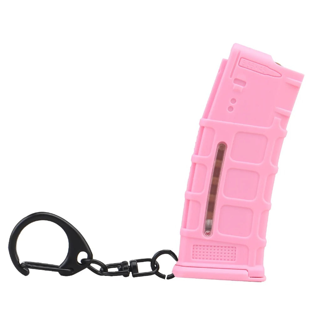 SINAIRSOFT 5.56 Magazine Keychain Mini Tactical Replica Key Ring Paintball