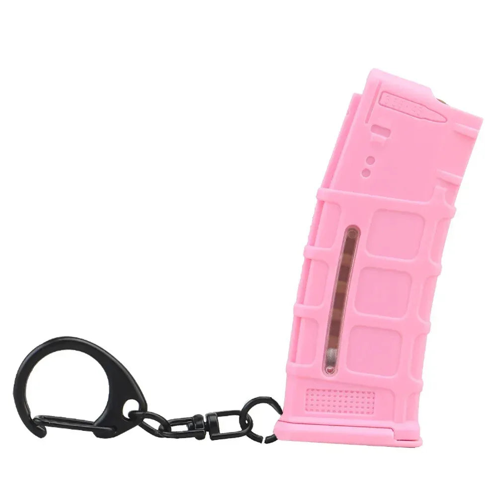 SINAIRSOFT 5.56 Magazine Keychain Mini Tactical Replica Key Ring Paintball