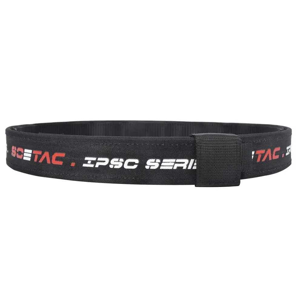 حزام الرماية SINAIRSOFT IPSC بطبقتين حزام قتالي تكتيكي لمسدس الأيرسوفت