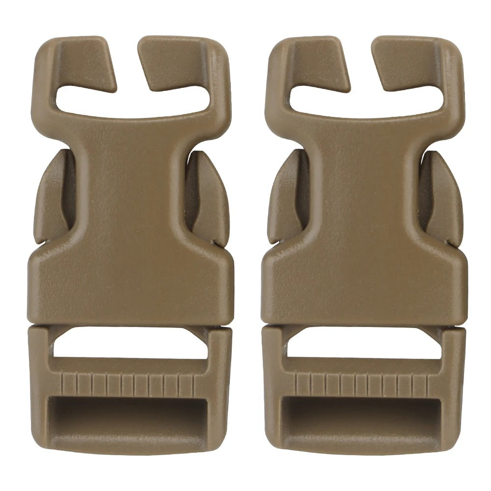 SINAIRSOFT Tactical 1" QASM SRB Buckle Quick Mount Mil-spec MOLLE PALS Webbing Attach Vest