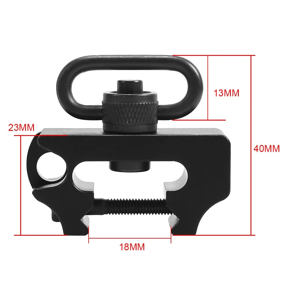 SINAIRSOFT Quick Detach Sling Swivel Mount Adapter 1.25” QD Rifle Strap Sling