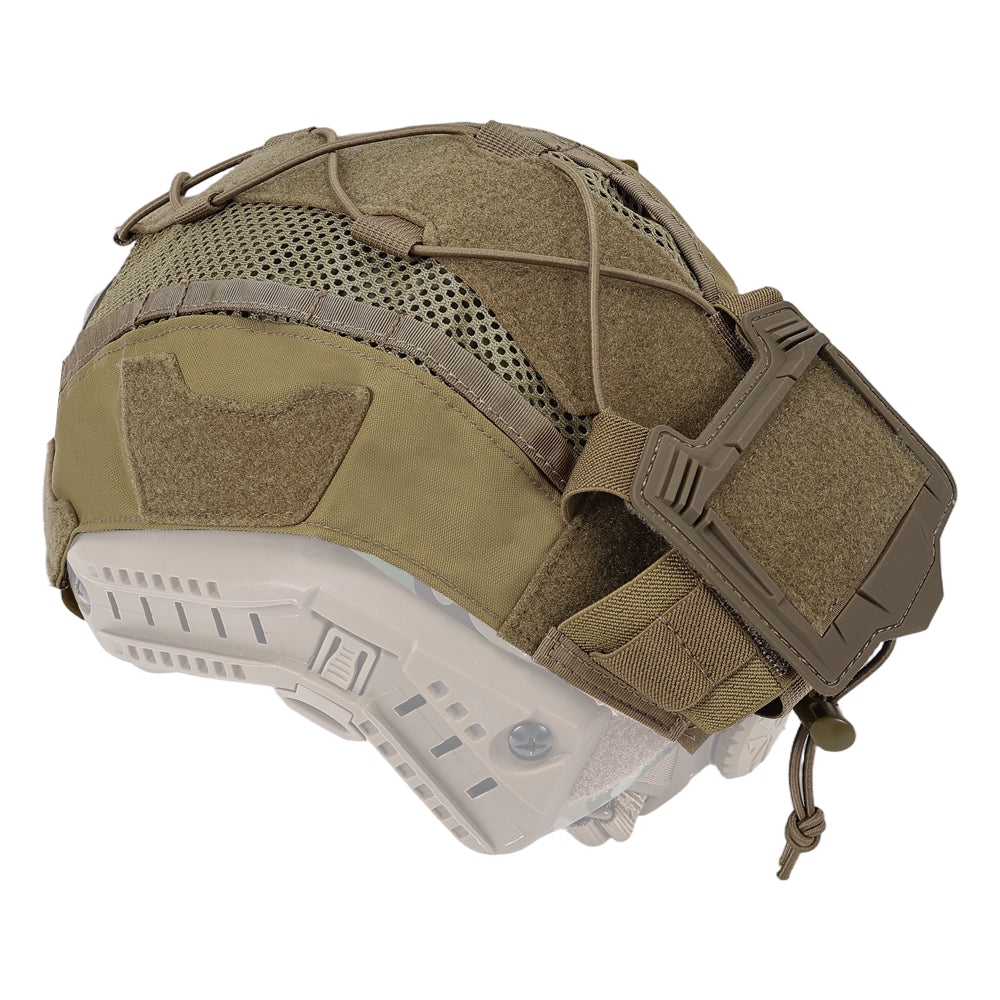 SINAIRSOFT Tactical Helmet Cover For FAST Helmet NVG Battery Pouch