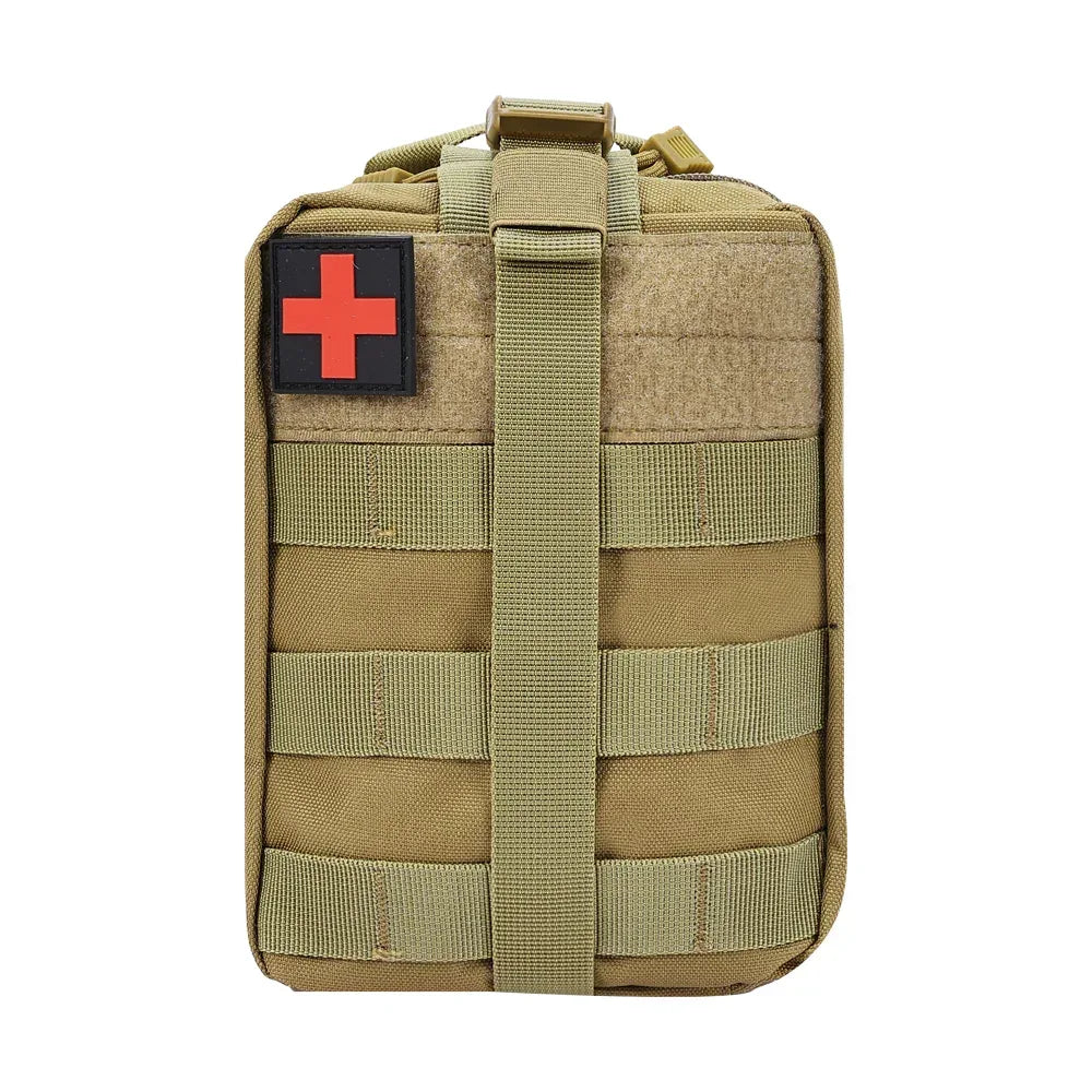 حقيبة إسعافات أولية تكتيكية من SINAIRSOFT، حقيبة نجاة، حقيبة طبية EMT بنظام Molle قابلة للفك
