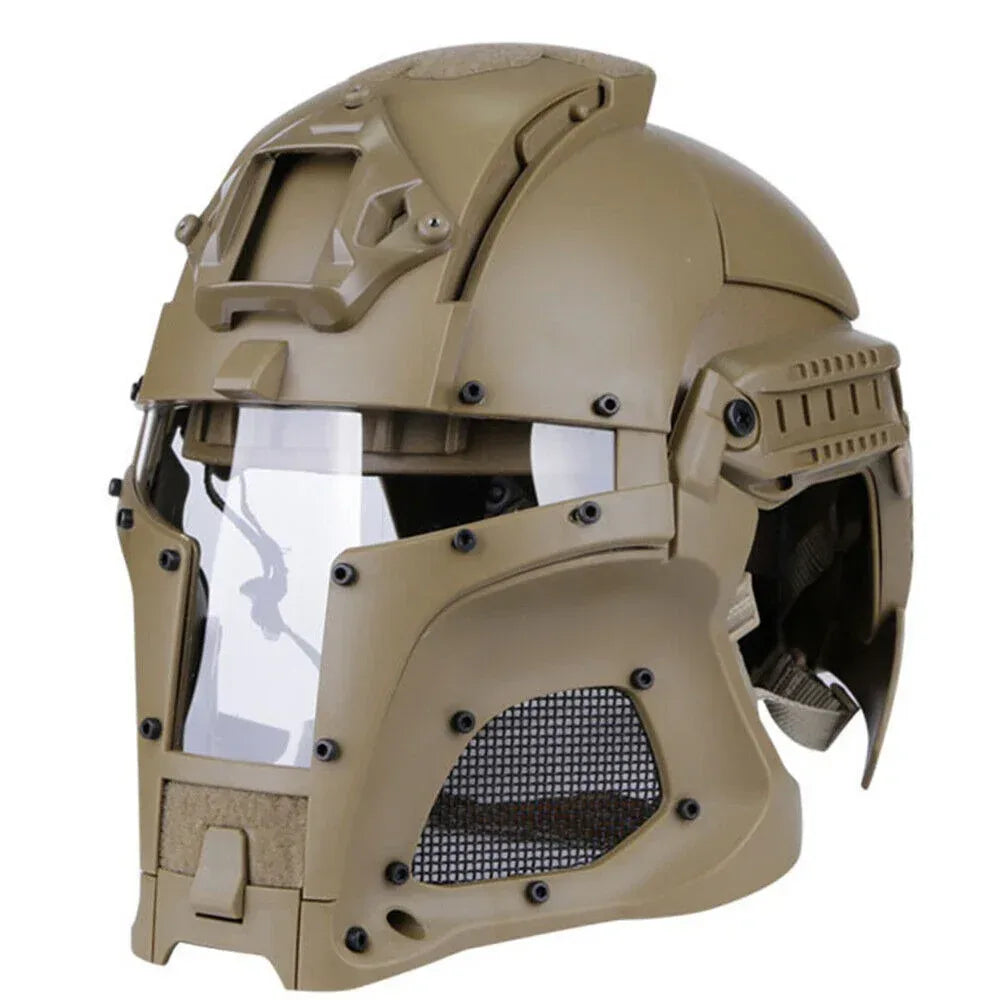 SINAIRSOFT خوذة تكتيكية باليستية، سكة جانبية وغطاء تثبيت الرؤية الليلية