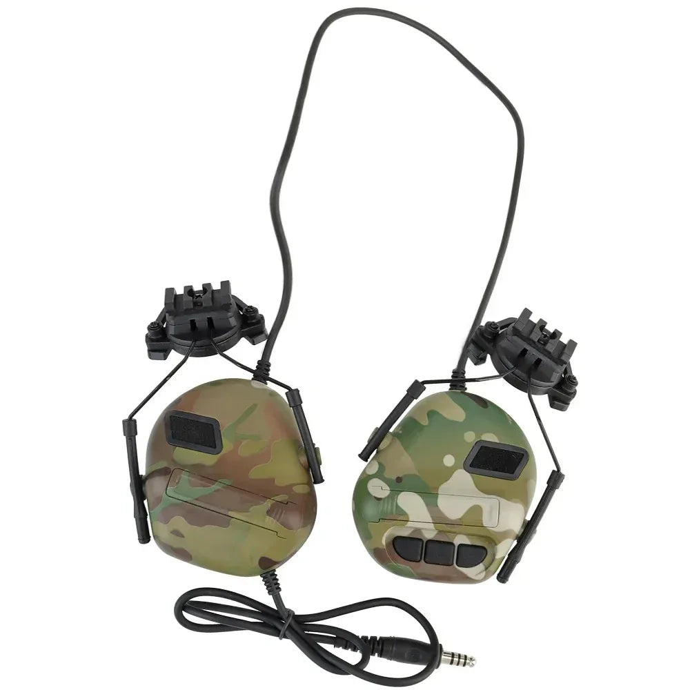 سماعة رأس تكتيكية SINAIRSOFT Gen 5 بوظيفة التقاط الصوت وتقليل الضوضاء
