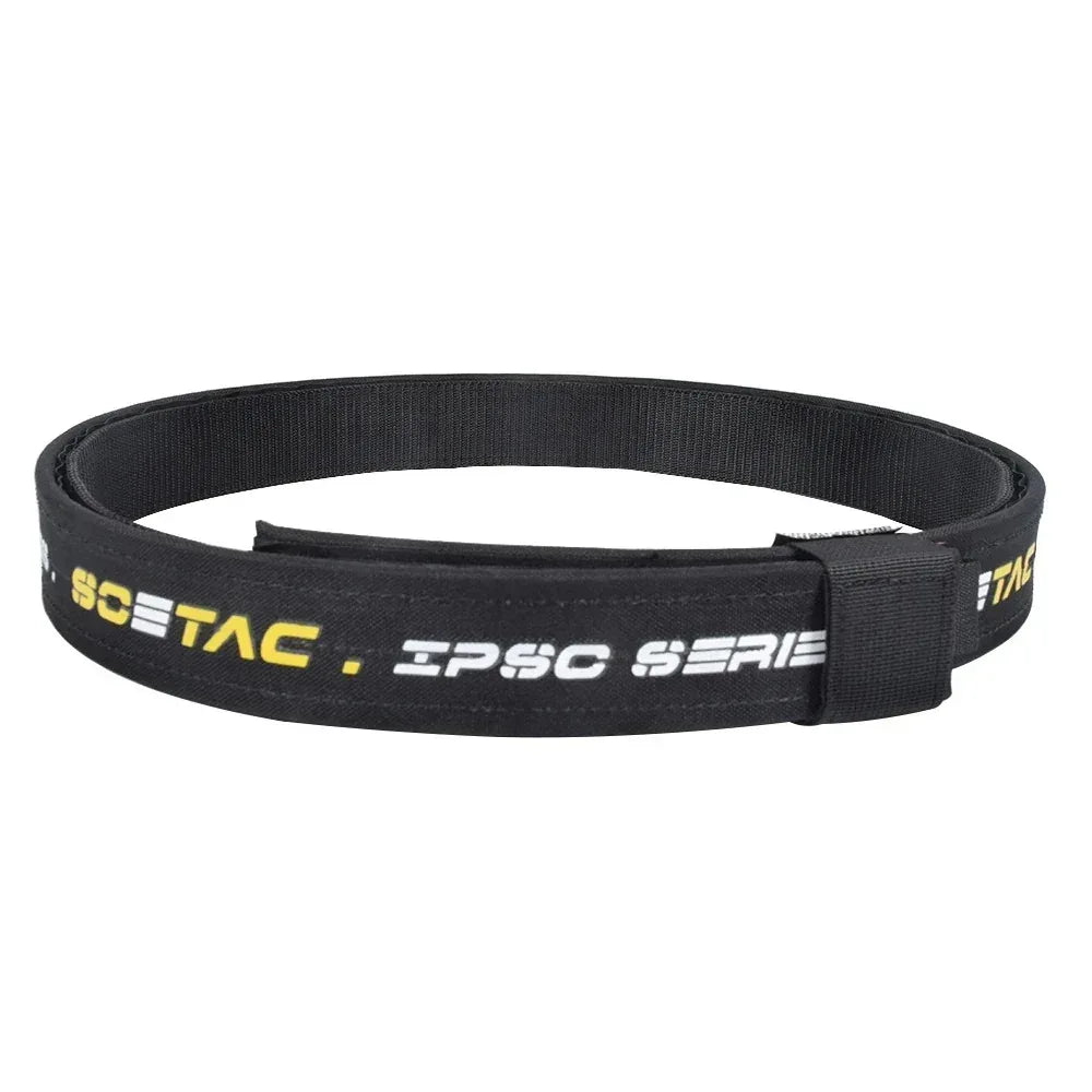 حزام الرماية SINAIRSOFT IPSC بطبقتين حزام قتالي تكتيكي لمسدس الأيرسوفت