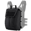 SINAIRSOFT Tactical Pack Zip-on Panel Plate Backpack Carrier Back Bag