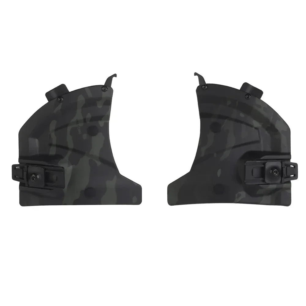 ملحقات غطاء الأذن الواقي لسماعة الرأس والسكك الحديدية التوجيهية للجانب 3.0 من خوذة SINAIRSOFT التكتيكية