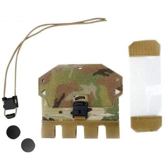 SINAIRSOFT Molle Elastic Rope Phone Holder Case Panel