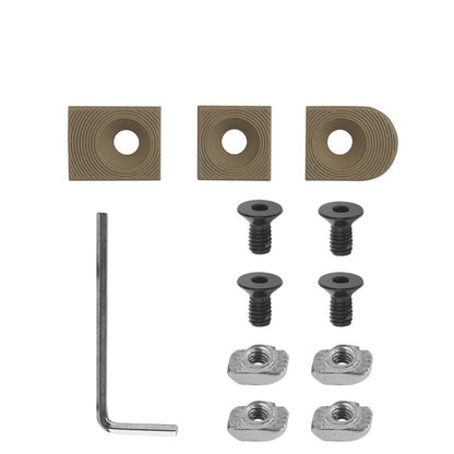 SINAIRSOFT Tactical M-LOK Cable Clip Wire Guide System Flashlight Tail Picatinny Rail Cover