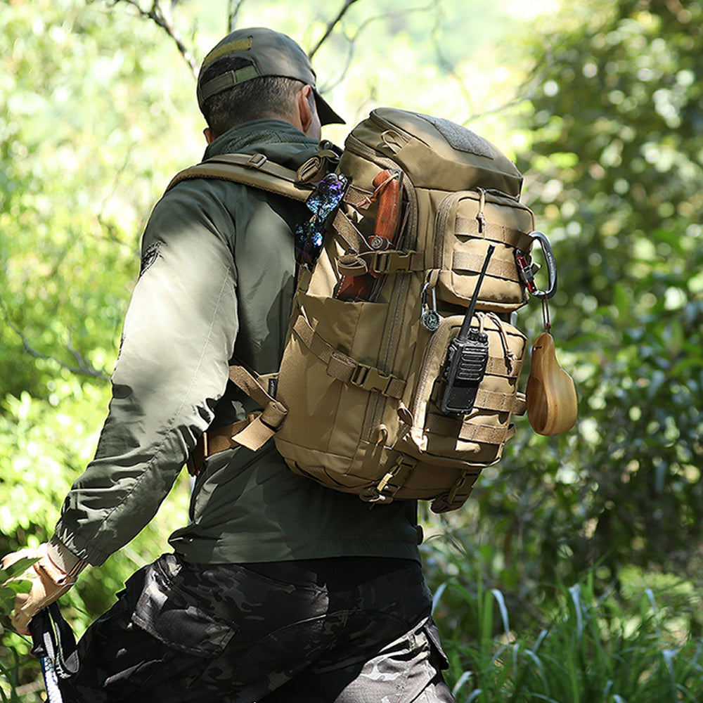 SINAIRSOFT حقيبة ظهر تكتيكية 40 لتر للسفر والتنقل في الأماكن المفتوحة