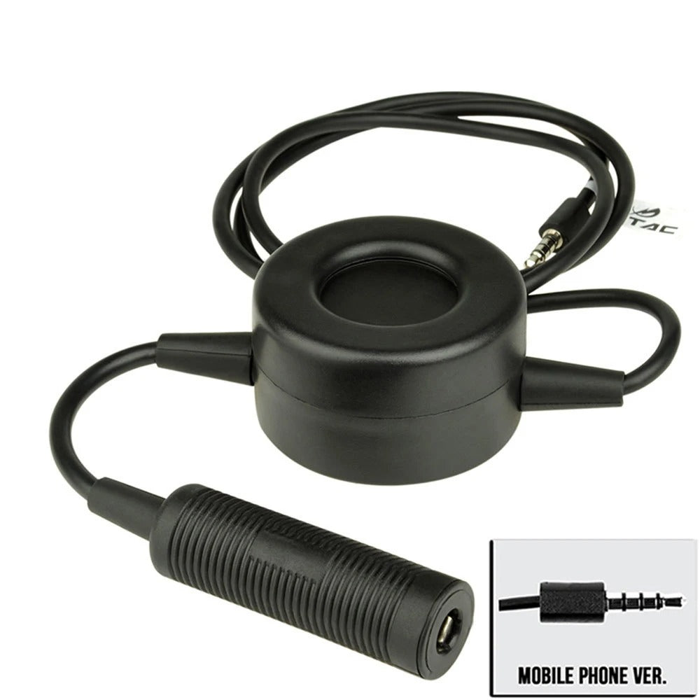 SINAIRSOFT Z Tactical Z114 Headset Comtac PTT Cable Plug Adapter