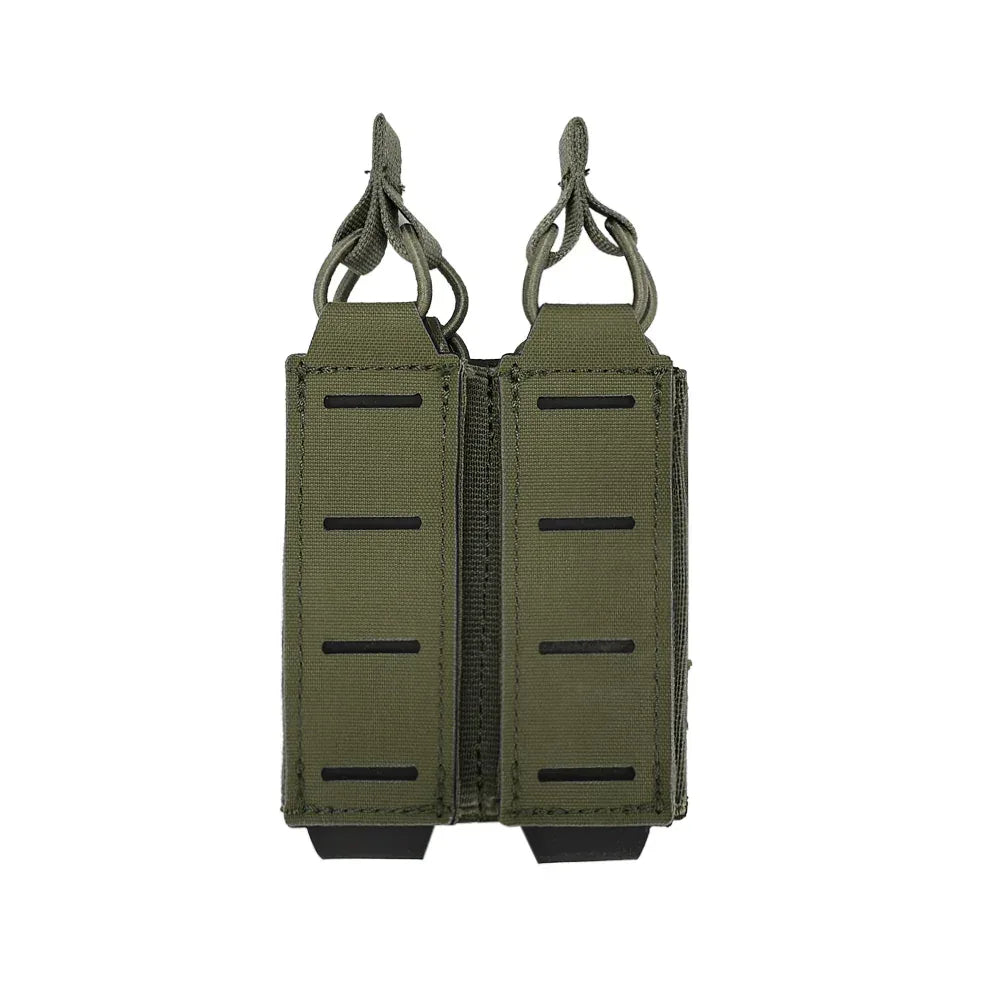 حقيبة مجلة مسدس 9 ملم مزدوجة تكتيكية من SINAIRSOFT Molle