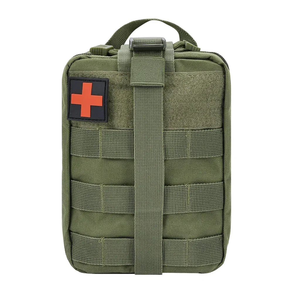 حقيبة إسعافات أولية تكتيكية من SINAIRSOFT، حقيبة نجاة، حقيبة طبية EMT بنظام Molle قابلة للفك