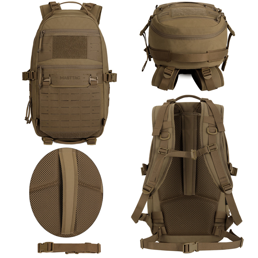 حقيبة SINAIRSOFT التكتيكية من طراز Vanguard: نظام MOLLE مقطوع بالليزر 500D