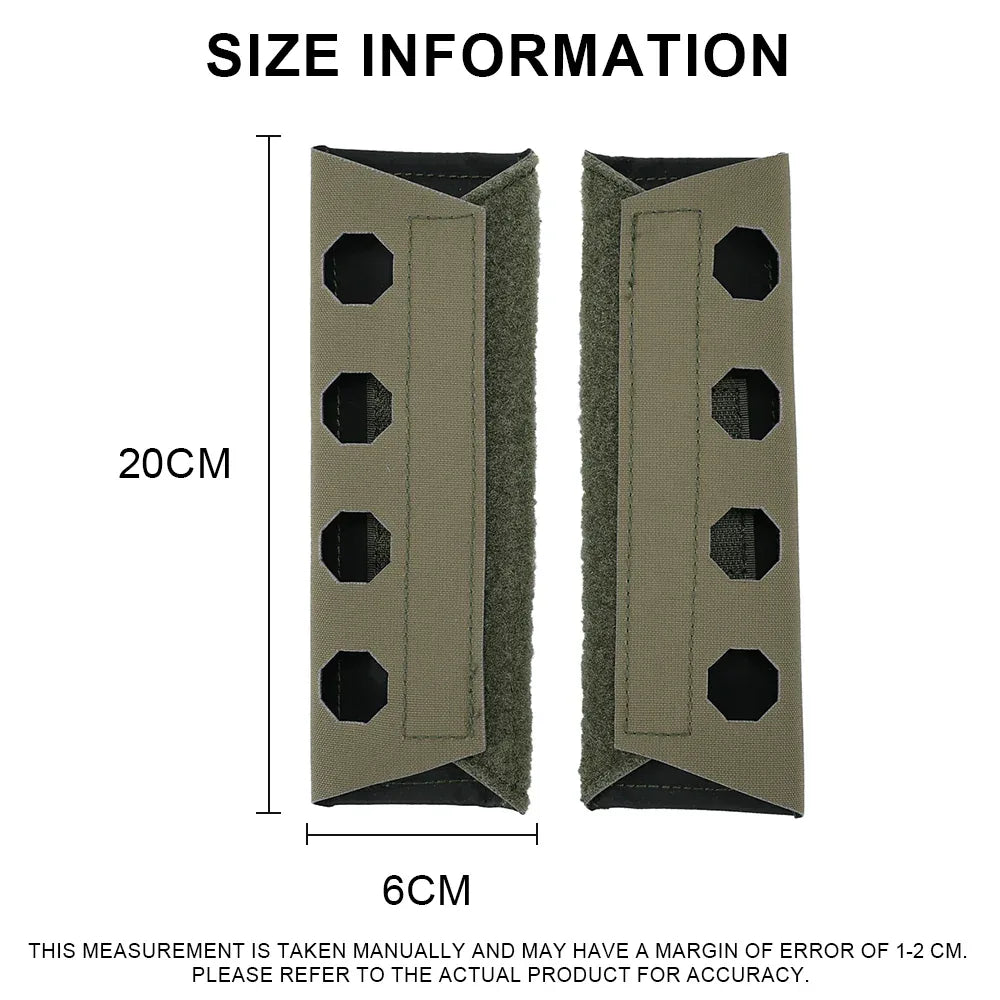 SINAIRSOFT وسادات كتف تكتيكية للصدرية Airsoft لصدريات FCSK FCPC LV119 Plate Carrier
