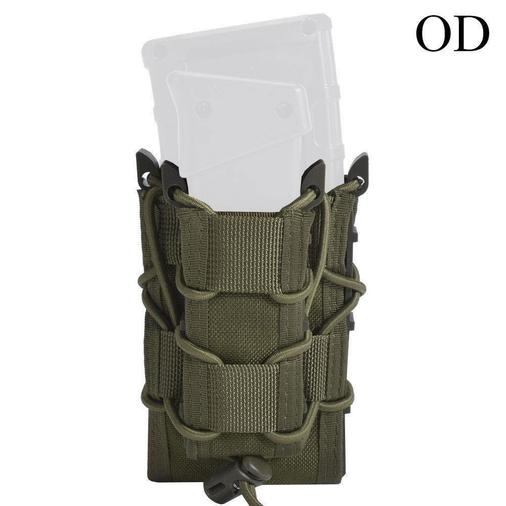 Tactical Double Magazine Pouch 1000D Nylon Airsoft Molle Rifle Mag Holster Bags Holsters For Rifle pistol M4 M16 AK Glock 1911 AR15