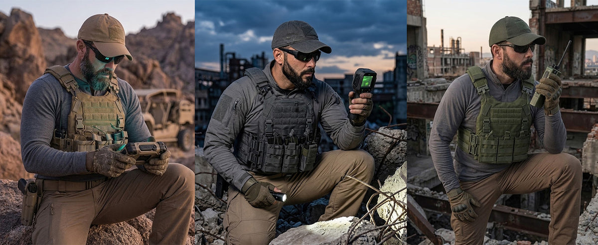 SINAIRSOFT Taktika Rapida-Liberiga Vesto Malpeza Utileca Molle