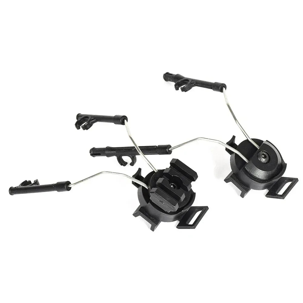 قاعدة تثبيت محول قضيب الخوذة التكتيكي من SINAIRSOFT، حامل سماعة رأس Airsoft لقضيب خوذة Ops-Core