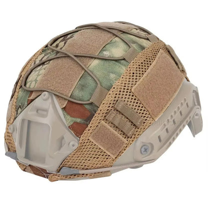 SINAIRSOFT Tactical Helmet Cover W/ mesh for Airsoft Hunting Fast Helmet Headwear