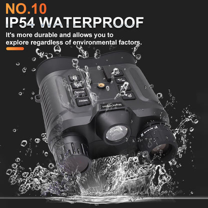 SINAIRSOFT New 4K UHD Helmet Mounted Night Vision Binoculars 36MP Head Mounted