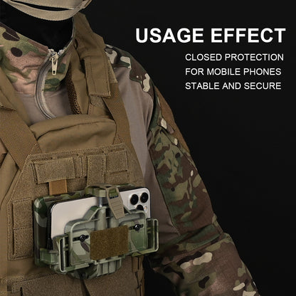 SINAIRSOFT Tactical Folded Vest Front Molle Navigation Board Holder