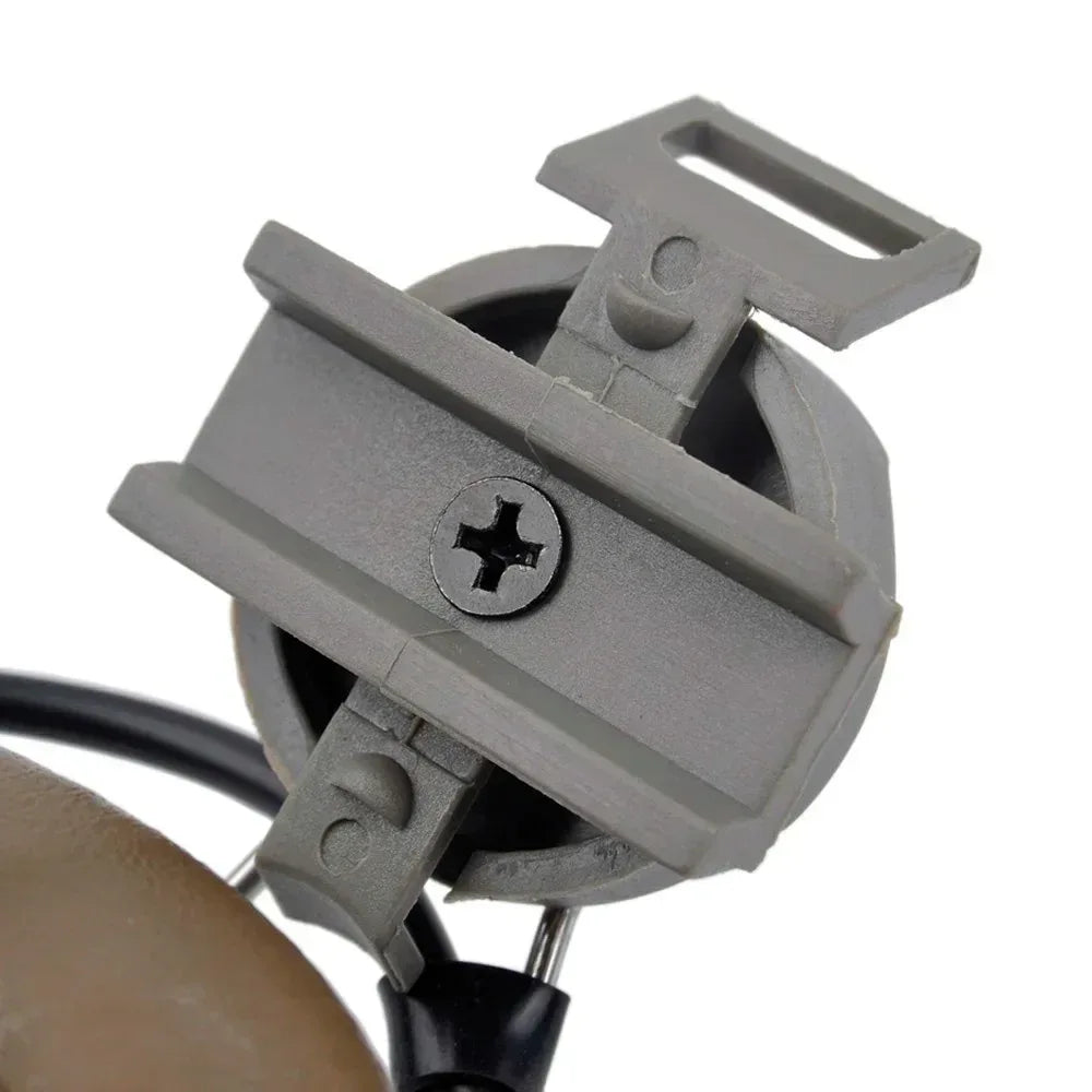 سماعة رأس Comtac التكتيكية المضادة للضوضاء من SINAIRSOFT Z-TAC لخوذة FAST