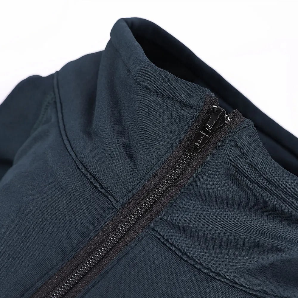 EMERSONGEAR Zippered Breathable Warm Suit Warmth Shirts Pants Sets Underwear Thermal