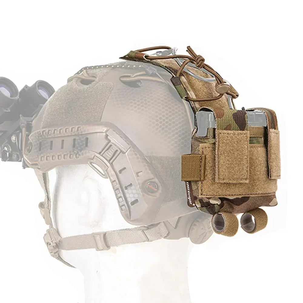 جراب بطارية EMERSONGEAR MK2 للخوذة، حقيبة خوذة تكتيكية
