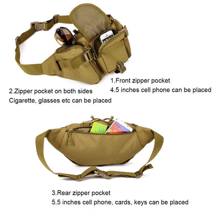 SINAIRSOFT Men's Tactical Bum Bag Waist Pack