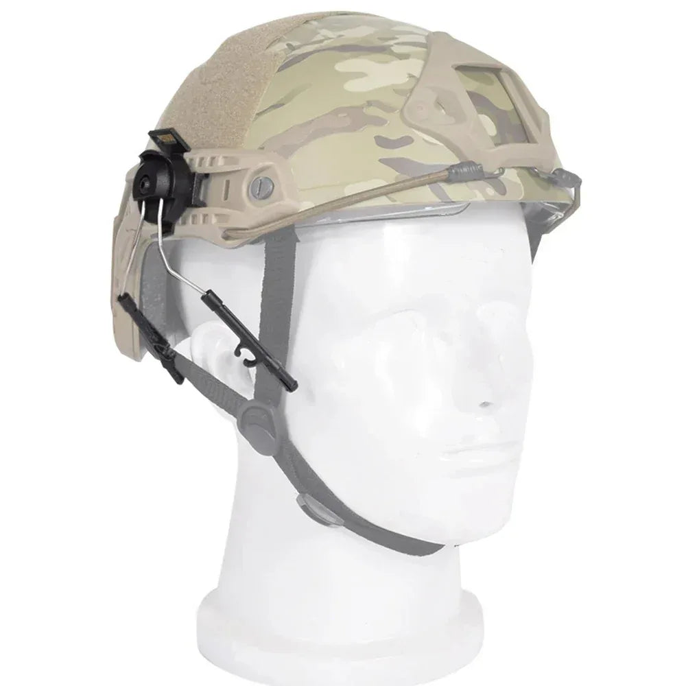 قاعدة تثبيت محول قضيب الخوذة التكتيكي من SINAIRSOFT، حامل سماعة رأس Airsoft لقضيب خوذة Ops-Core