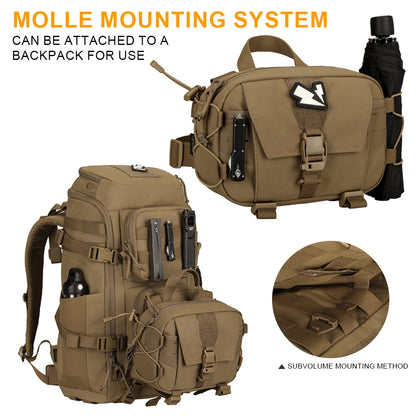 SINAIRSOFT Modular Tactical Crossbody Bag & EDC Chest Pack