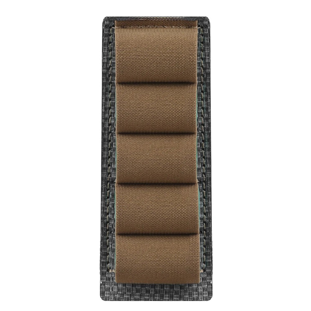 SINAIRSOFT Tactical 5 Round 12 Gauge Ammo Pouch Molle Hanging Sticker Holder Bag