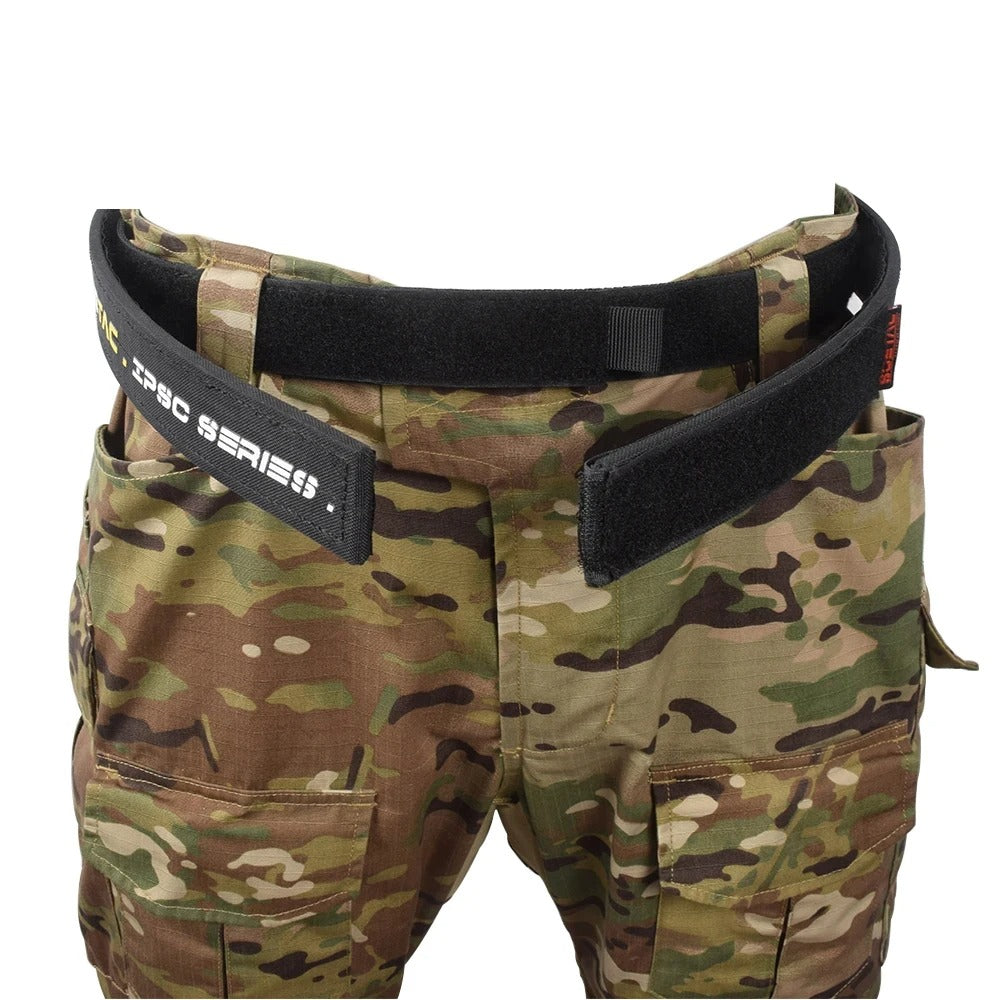 SINAIRSOFT IPSC Shooting Belt Double Layers Tactical Gun Combat Airsoft Waistband