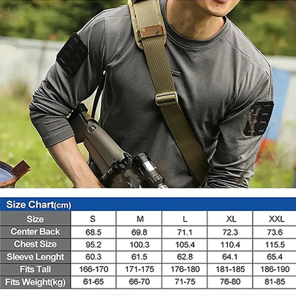 تيشيرتات تكتيكية علوية من سلسلة EMERSONGEAR Blue Label UMP Frogman ذات توجيه واحد