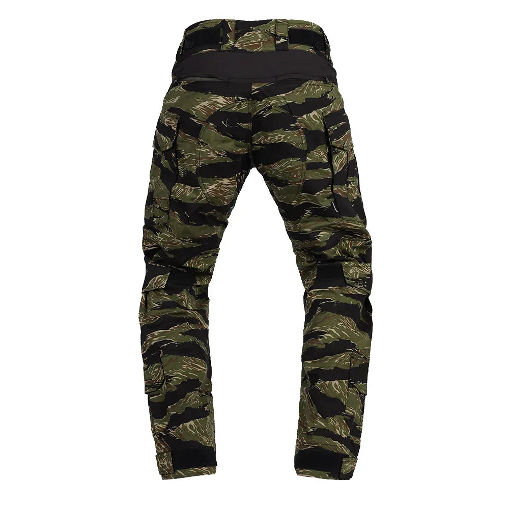 EMERSONGEAR Tactical E3 Combat Suit Shirt Pants With Knee Pads TS